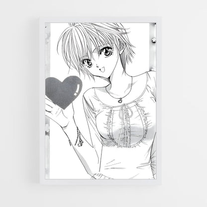 ap-kyoko mogami-2 cadre Blanc
