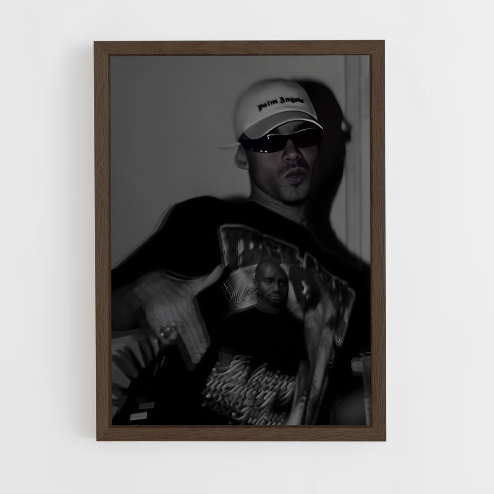 ap-l7nnon-8 cadre Bois foncé