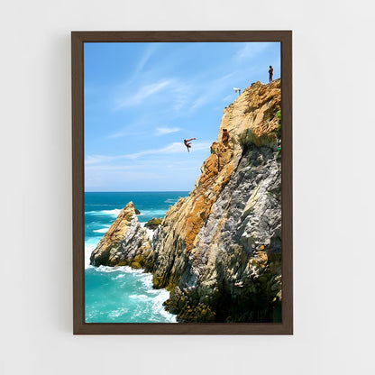 ap-la quebrada acapulco-1 cadre Bois foncé