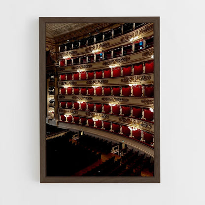ap-la scala milan-6 cadre Bois foncé