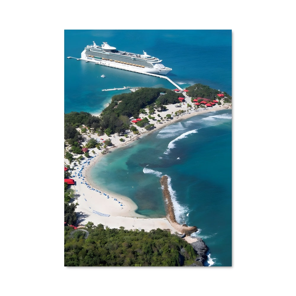 Poster Escale Tropicale