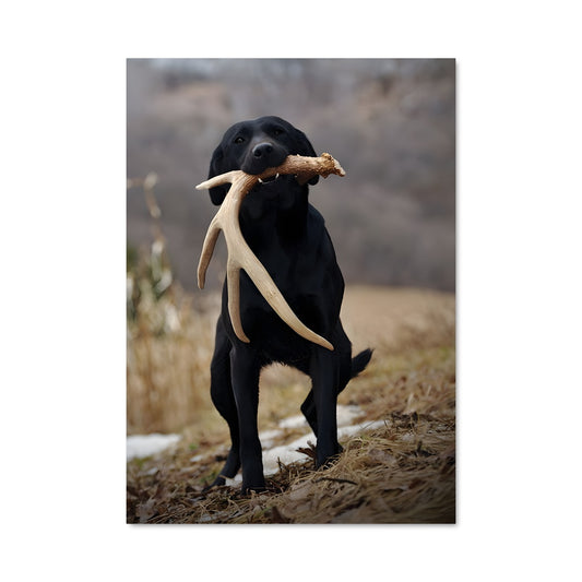 Poster Labrador en Action