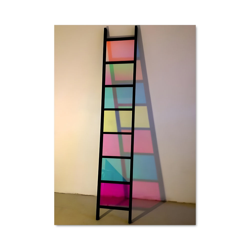 Poster Échelle Colorée