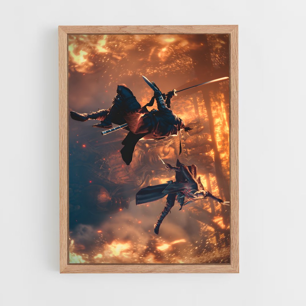 ap-lady butterfly-3 cadre Bois clair