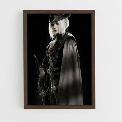 ap-lady maria-3 cadre Bois foncé