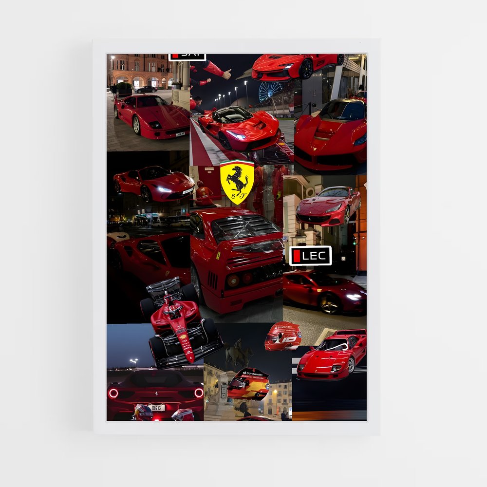 ap-laferrari-9 cadre Blanc