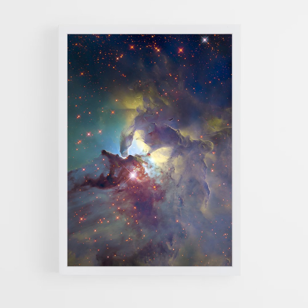 ap-lagoon nebula-1 cadre Blanc