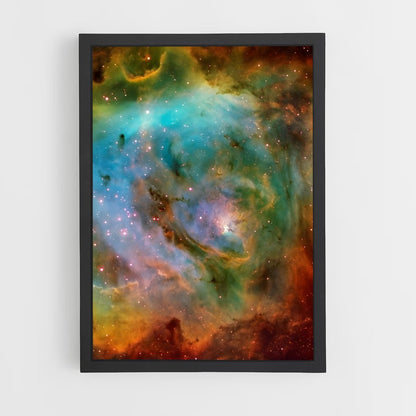 ap-lagoon nebula-3 cadre Noir