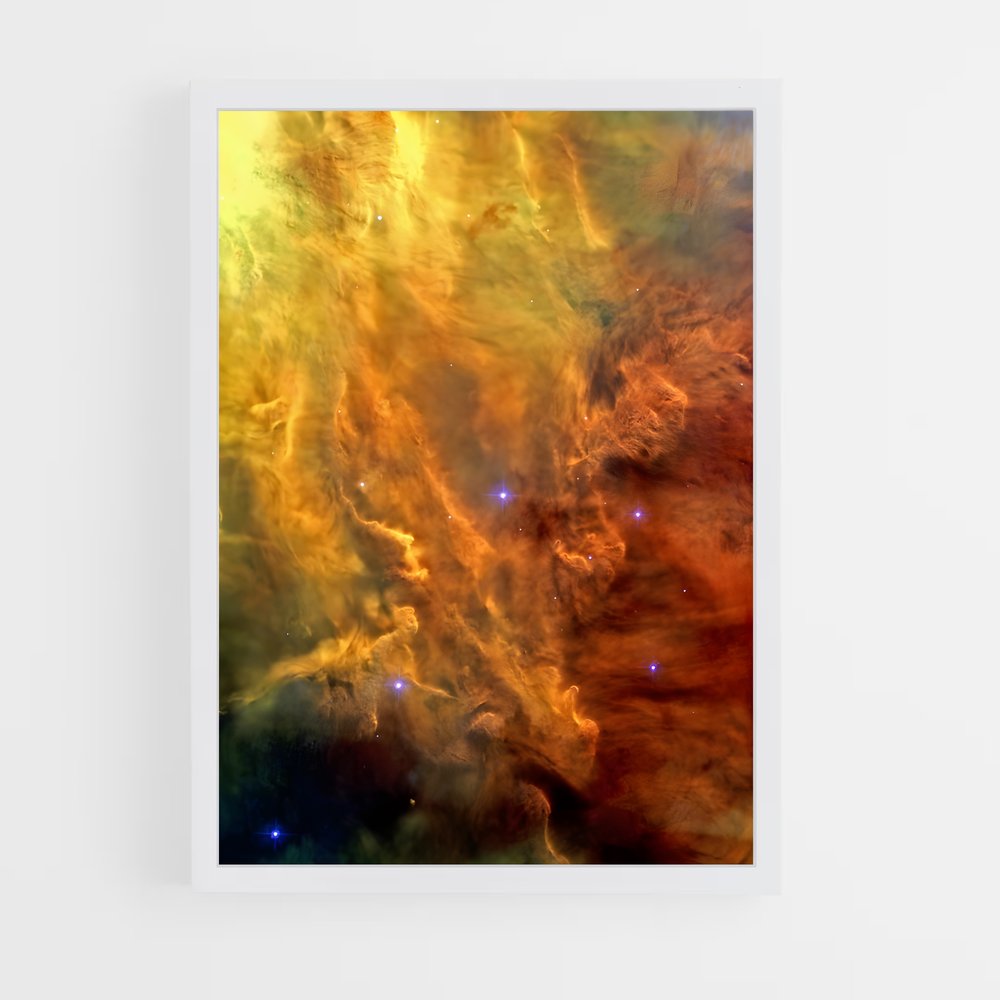 ap-lagoon nebula-5 cadre Blanc