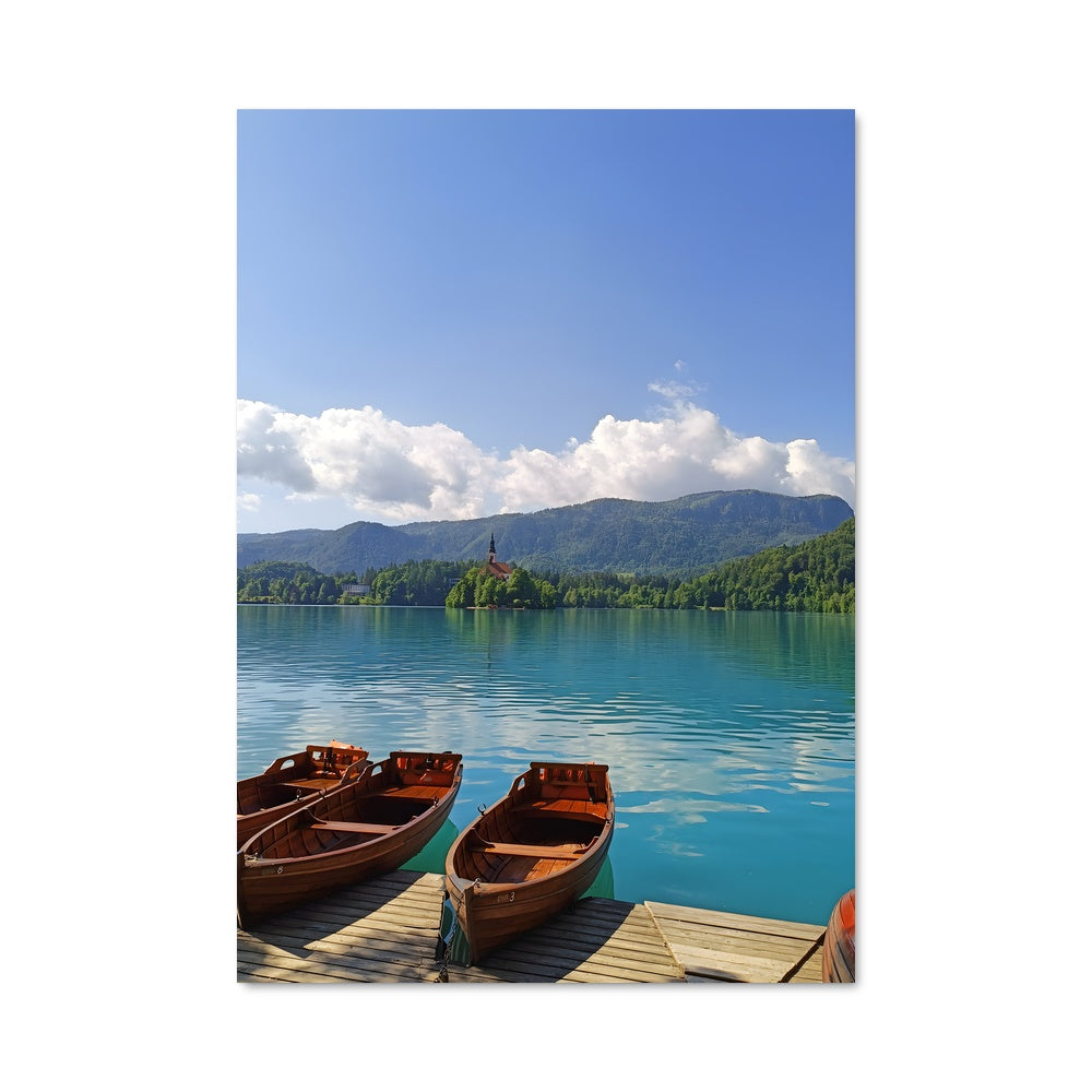 Poster Rêve au Bord du Lac