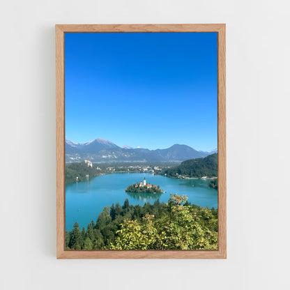 ap-lake bled-1 cadre Bois clair