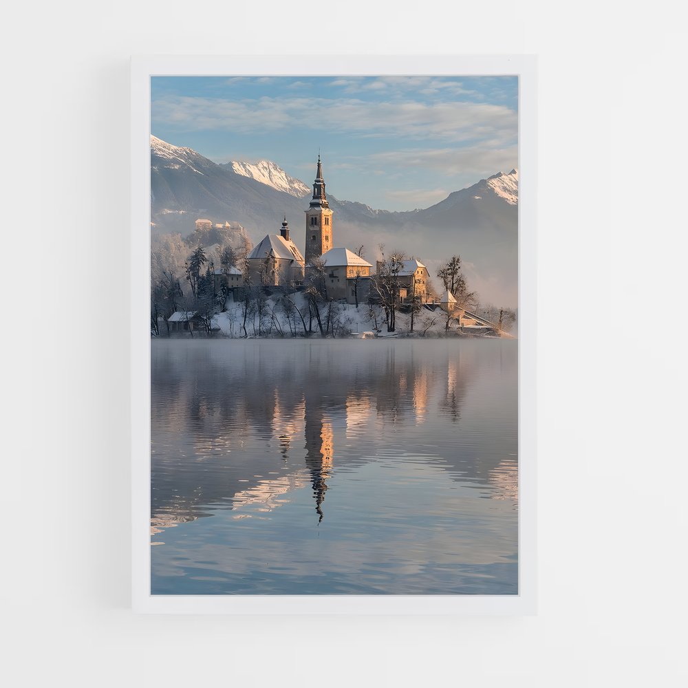 ap-lake bled-3 cadre Blanc