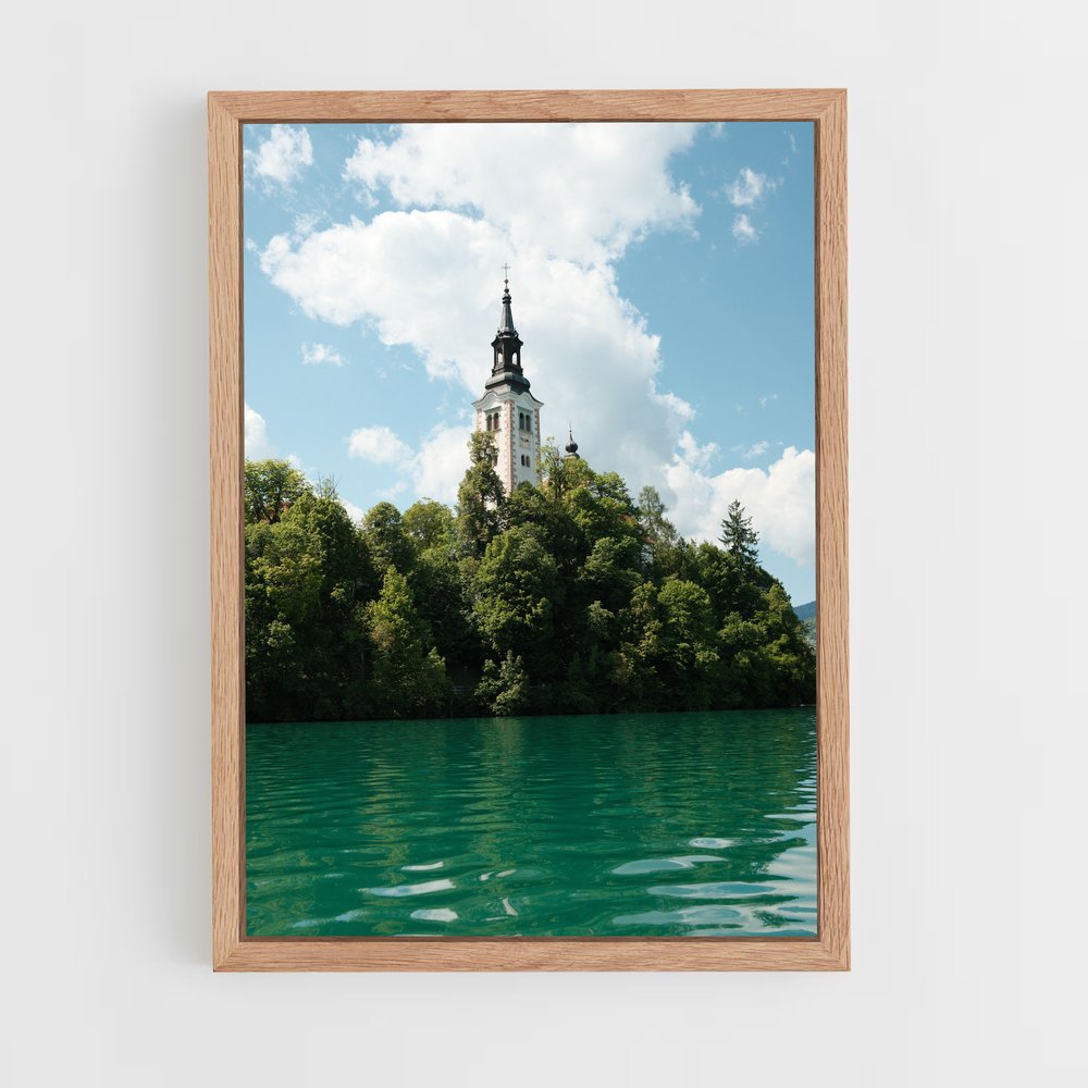 ap-lake bled-4 cadre Bois clair