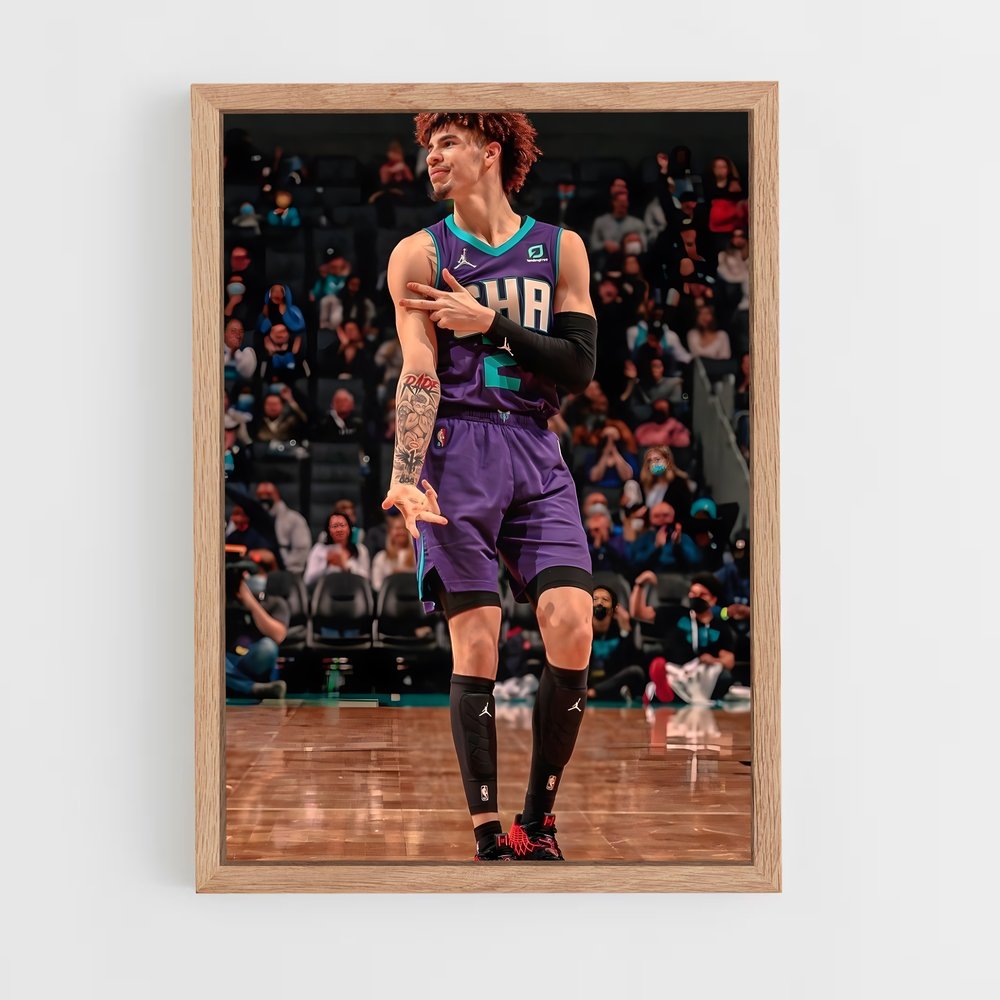 ap-lamelo ball-1 cadre Bois clair