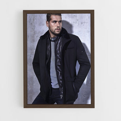 ap-lance franklin-2 cadre Bois foncé