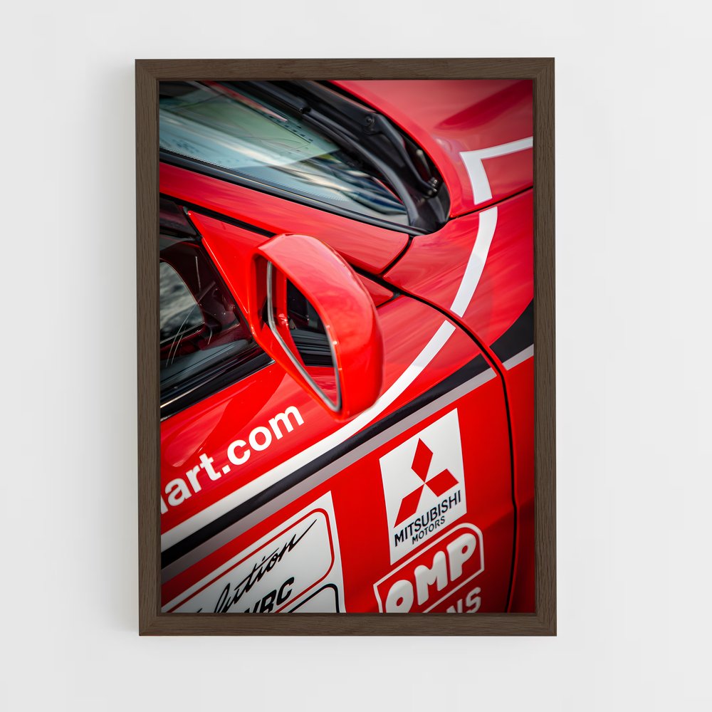 ap-lancer evolution ii-3 cadre Bois foncé