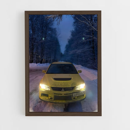 ap-lancer evolution ix-3 cadre Bois foncé