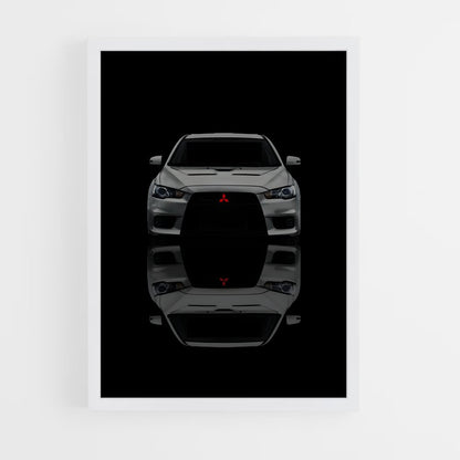 ap-lancer evolution x-3 cadre Blanc