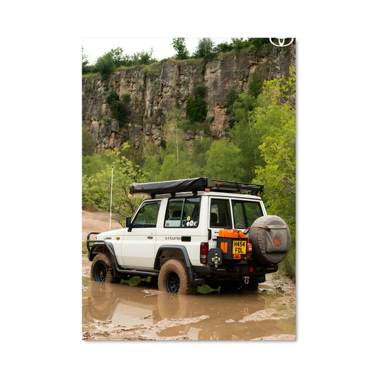 Poster Land cruiser 70 79747