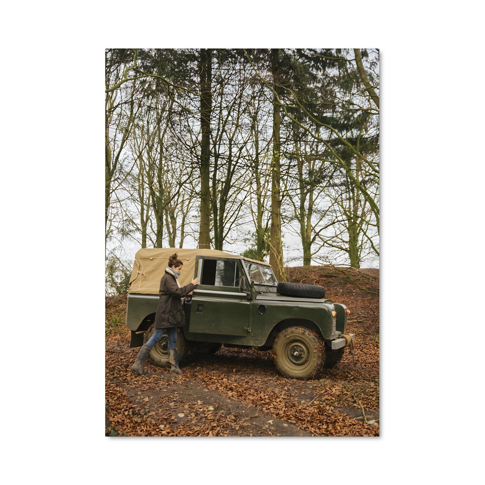 Poster Aventurier au Volant