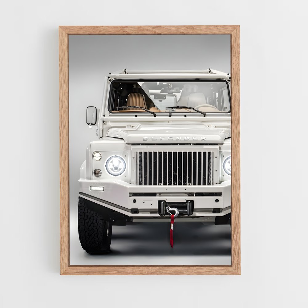 ap-land rover defender-1 cadre Bois clair