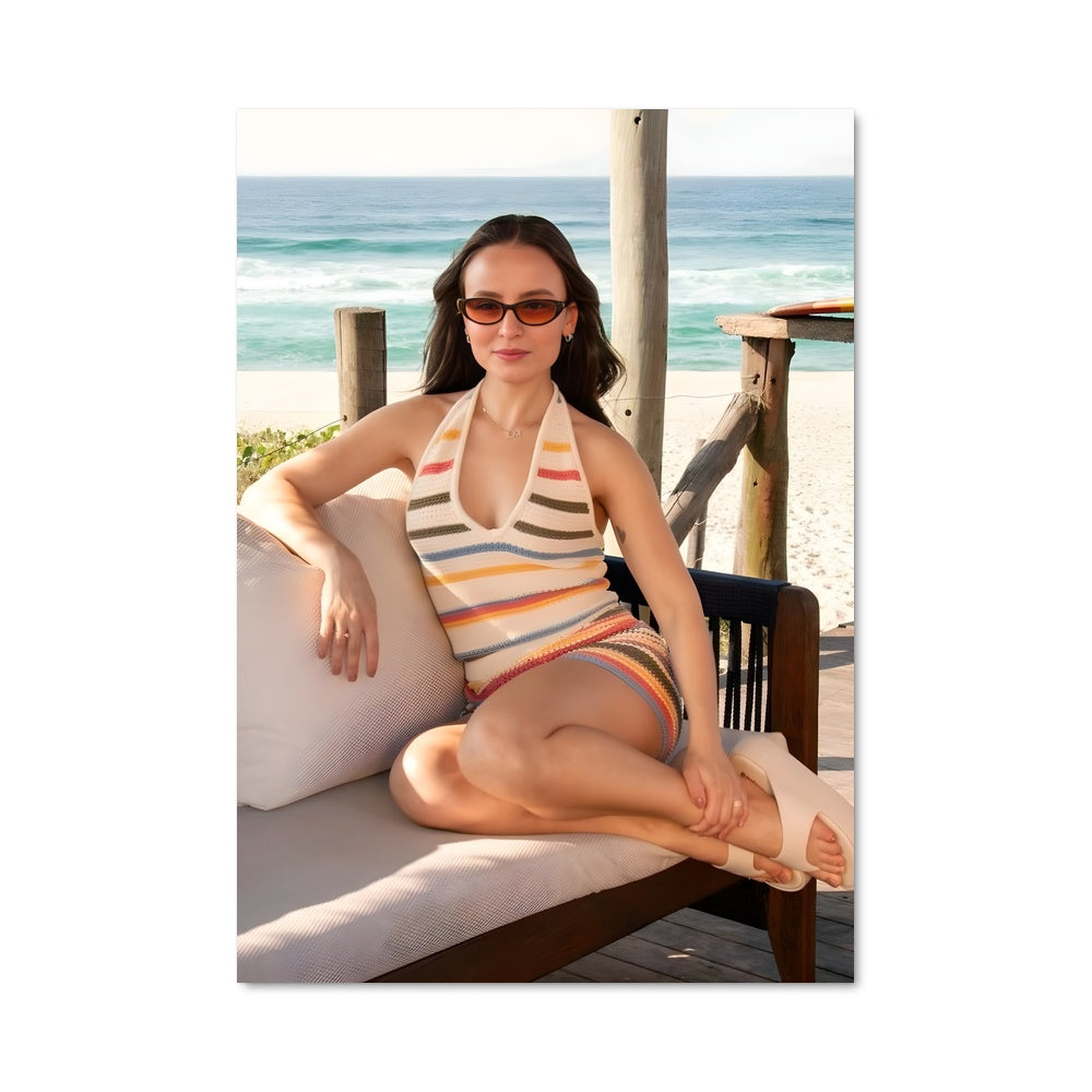 Poster Beachside Serenity