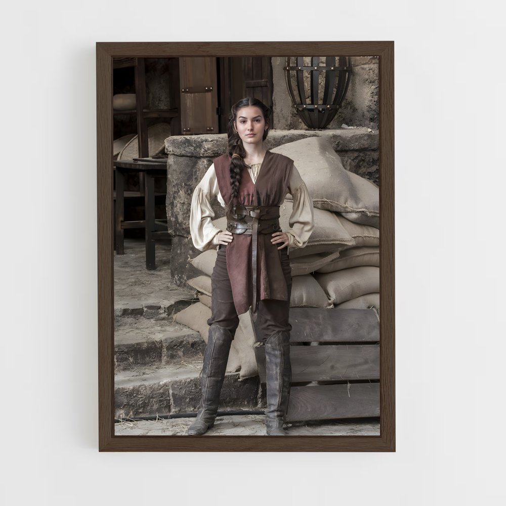 ap-larp-1 cadre Bois foncé