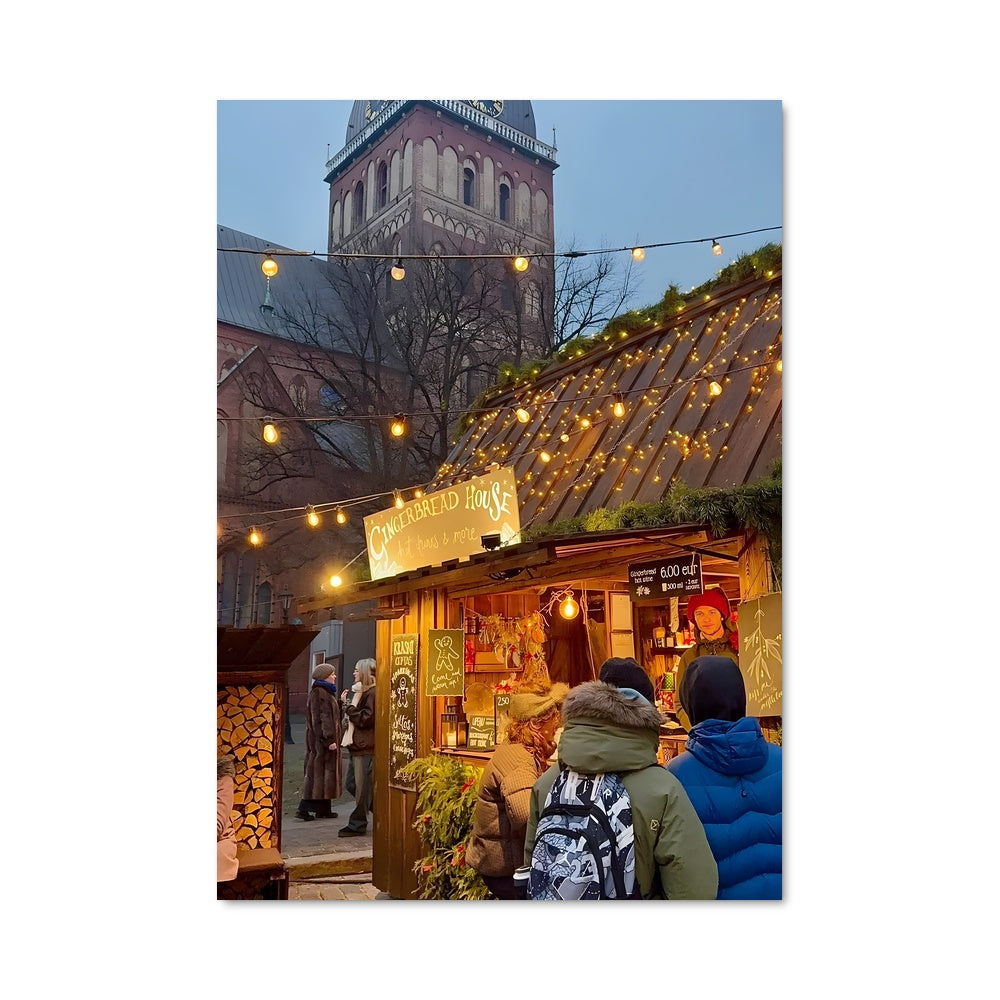 Poster Lumières de Riga