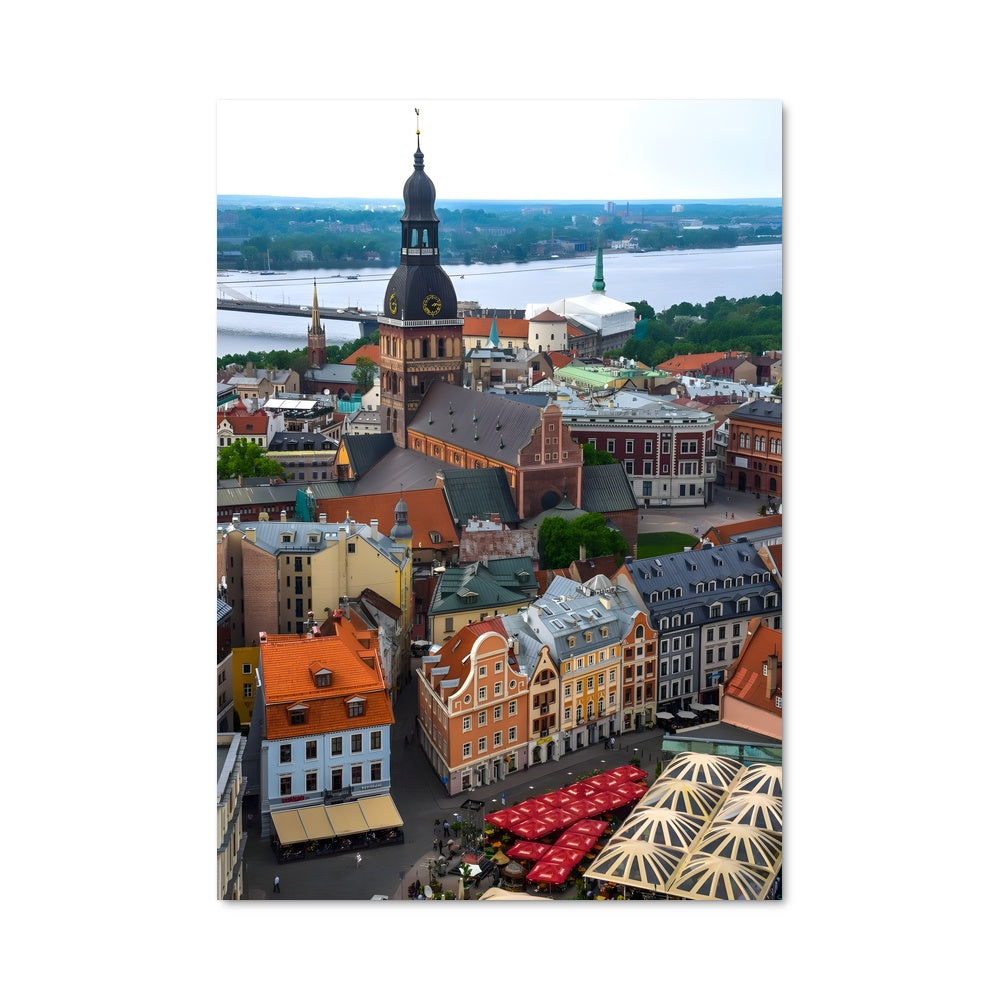 Poster Riga en Lumière