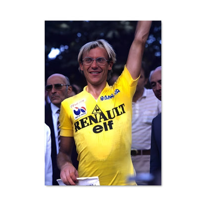 Poster Jaune Énergie