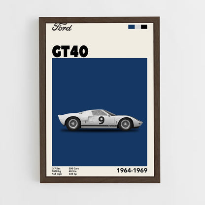 ap-le mans-1 cadre Bois foncé