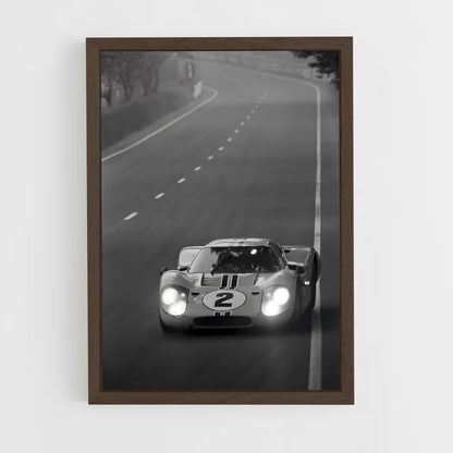 ap-le mans-3 cadre Bois foncé