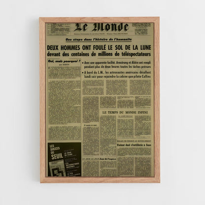 ap-le monde-1 cadre Bois clair