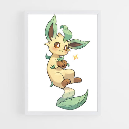 ap-leafeon-8 cadre Blanc
