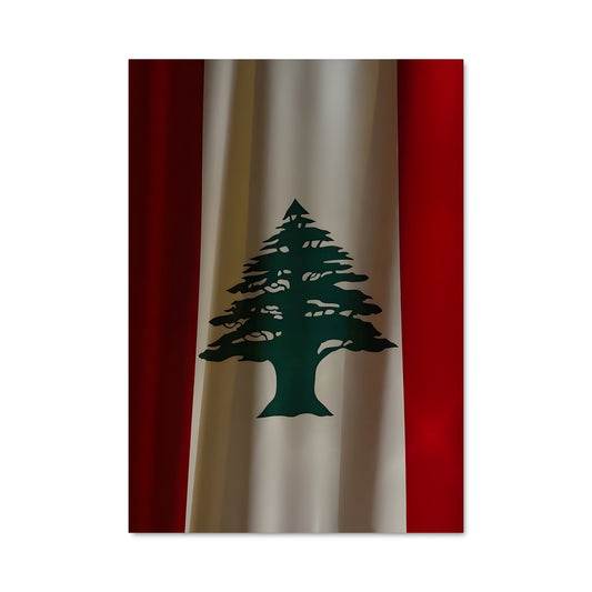 Poster Cèdre de Liban