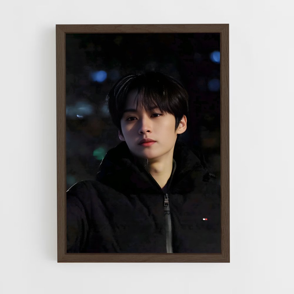 ap-lee min-ho-4 cadre Bois foncé