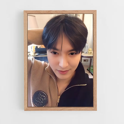 ap-lee min-ho-9 cadre Bois clair