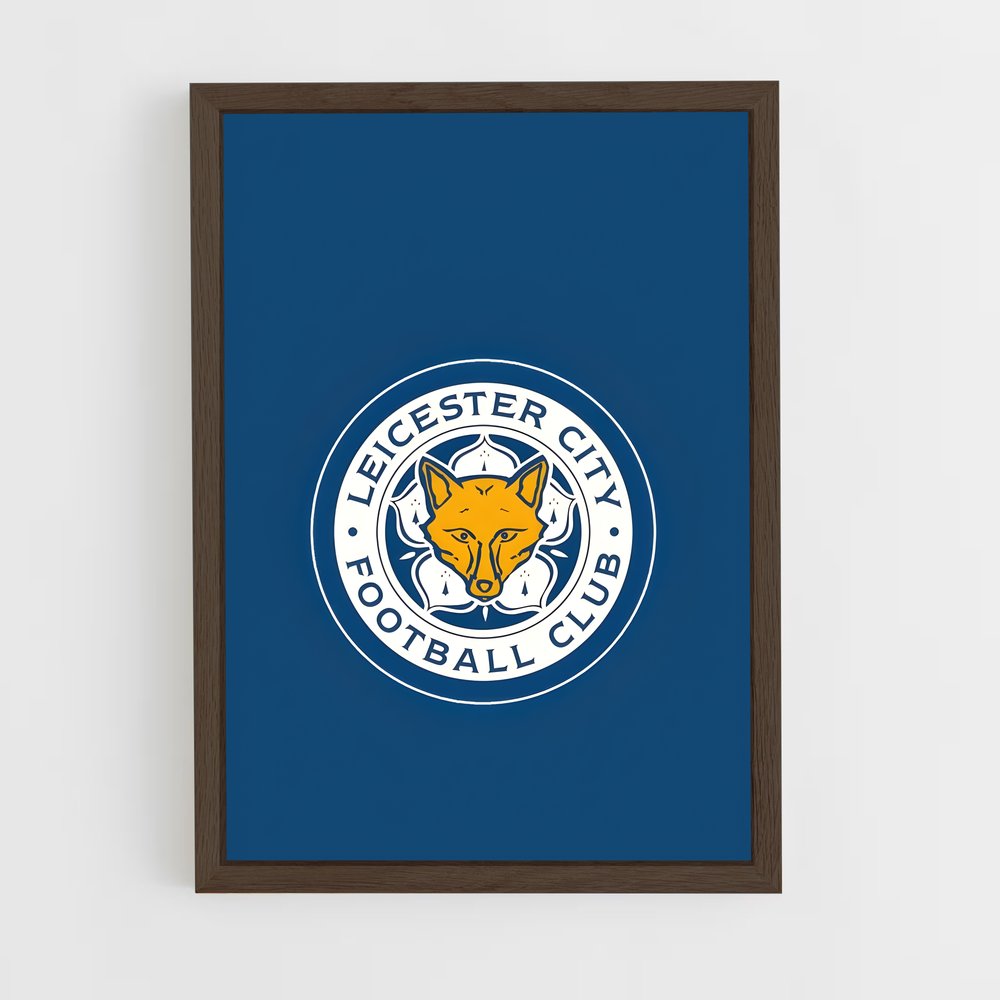 ap-leicester city fc-7 cadre Bois foncé