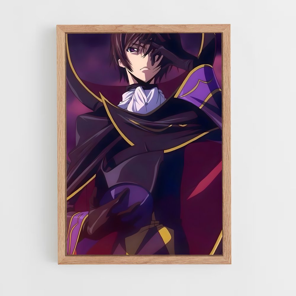 ap-lelouch lamperouge-5 cadre Bois clair