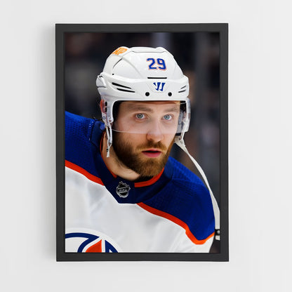 ap-leon draisaitl-1 cadre Noir