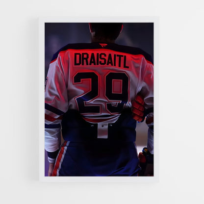 ap-leon draisaitl-2 cadre Blanc