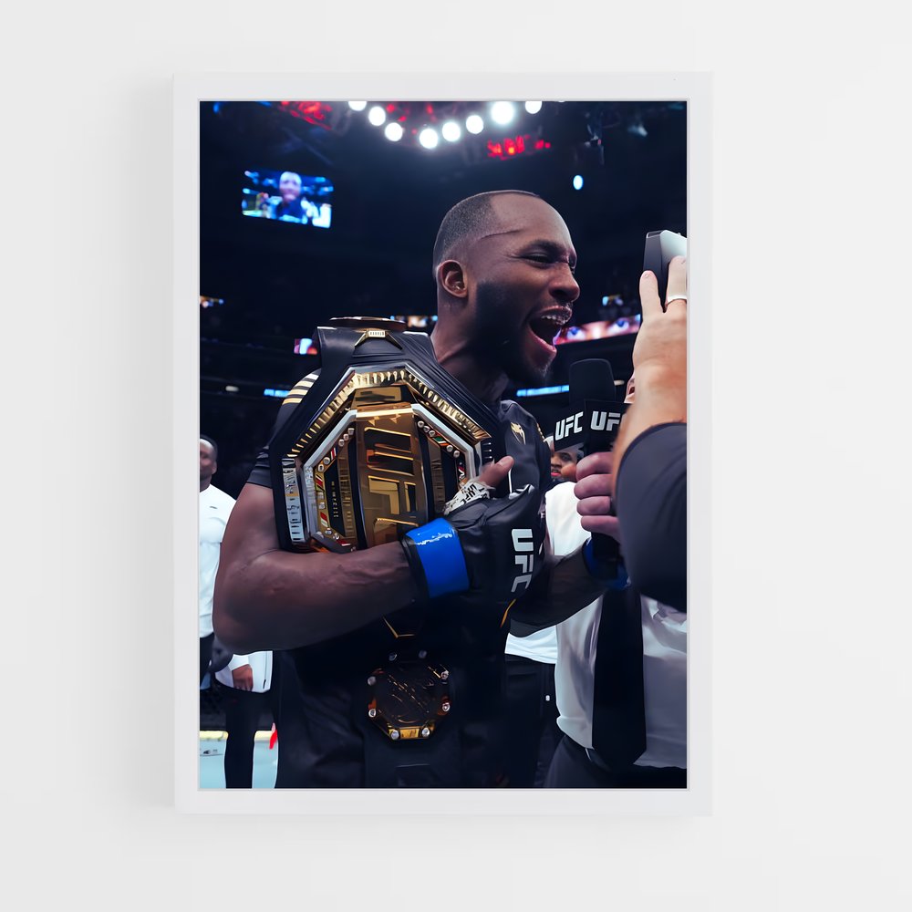 ap-leon edwards-4 cadre Blanc