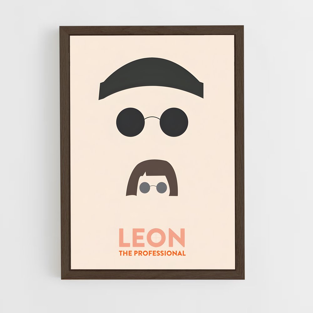 ap-leon the cleaner-3 cadre Bois foncé
