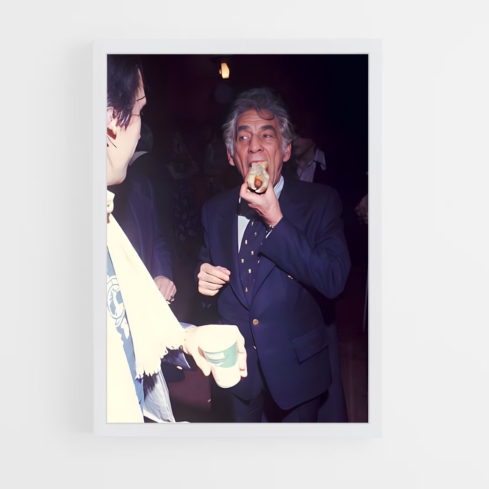 ap-leonard bernstein-1 cadre Blanc