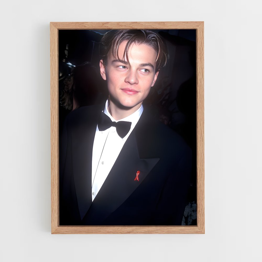 ap-leonardo dicaprio-1 cadre Bois clair