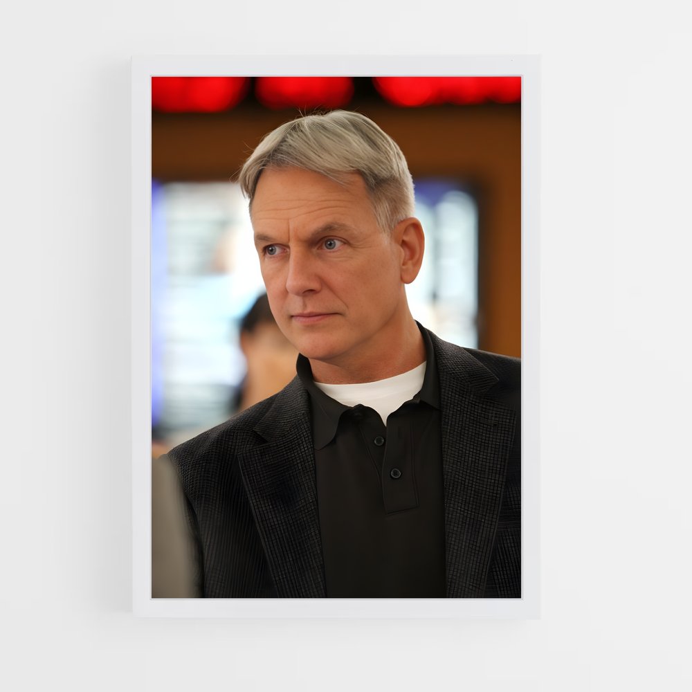 ap-leroy jethro gibbs-3 cadre Blanc