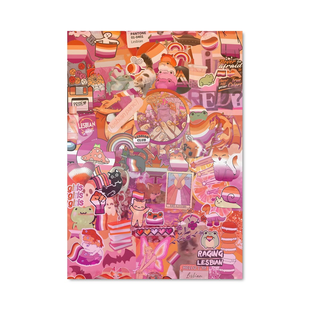 Poster Rainbow Stickers