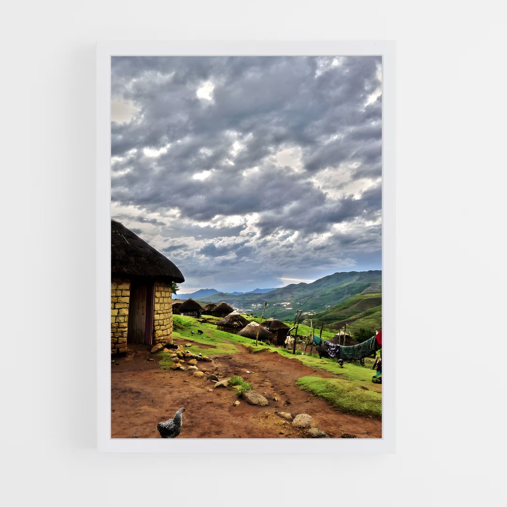 ap-lesotho-4 cadre Blanc