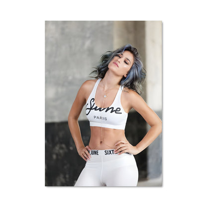 Poster Fitness Éclat