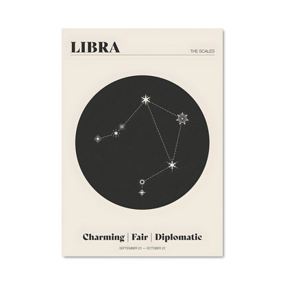 Poster Étoiles de la Balance